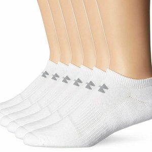 New 6 Pairs SzL Under Armour Unisex Cotton Socks